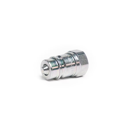 Stucchi Poppet Interchange Coupling, 4285 PSI, 3/8 NPTF Thread, 3/8 NPT Male Tip 237303
